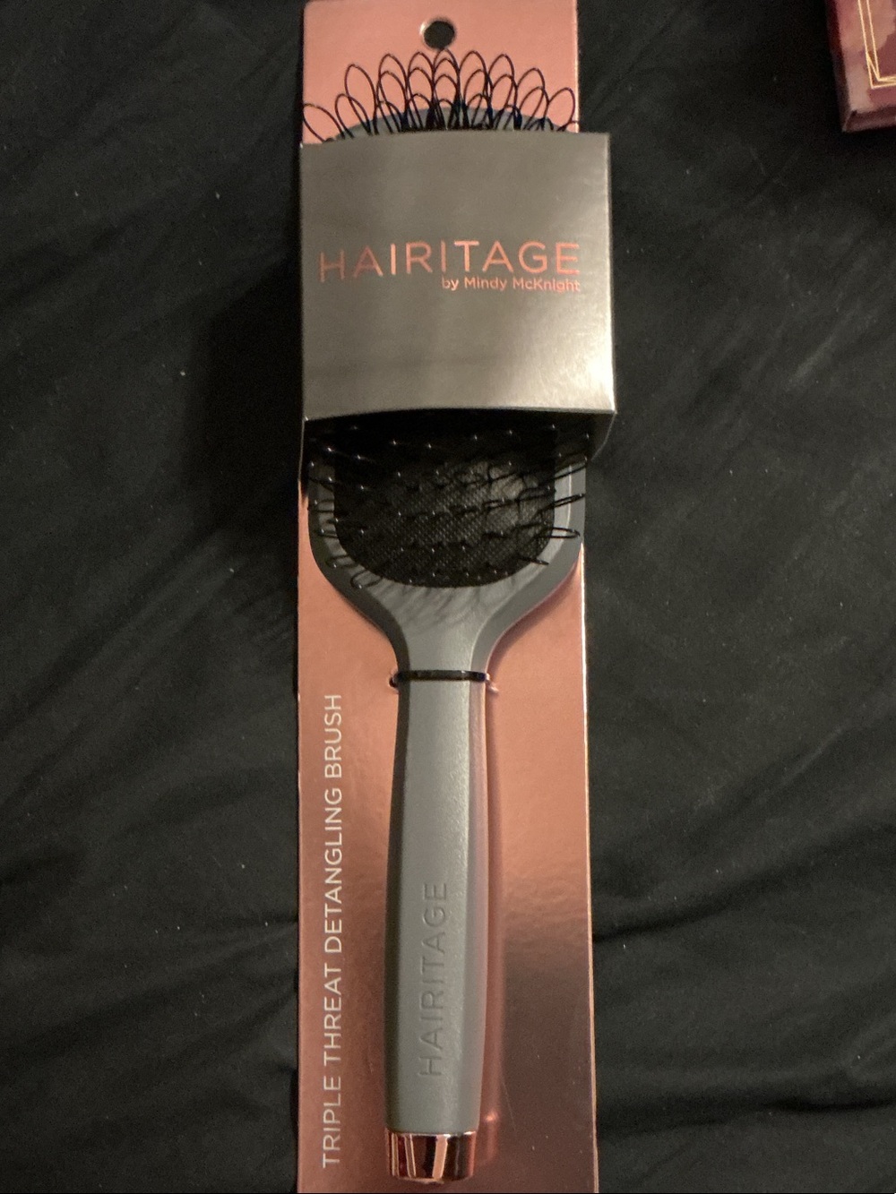 HAIRITAGE Triple Threat Detangling Brush — Sensitive, wigs,weaves, extensions